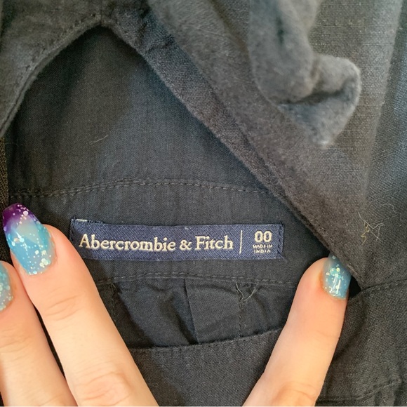 Abercrombie and Fitch Romper tie front - Picture 3 of 9